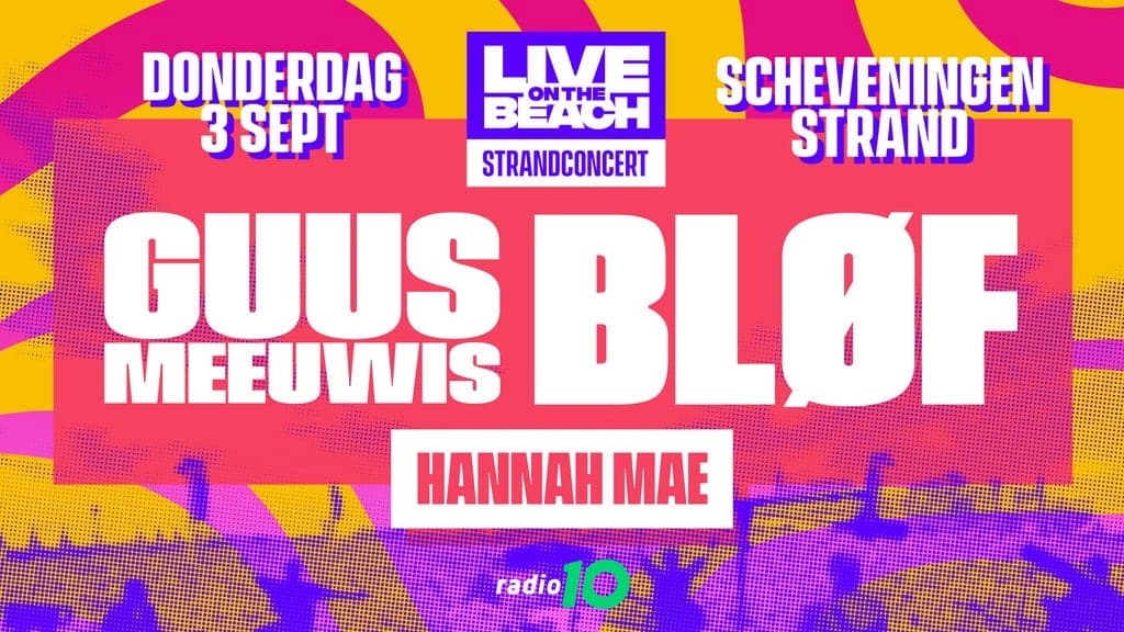 Guus Meeuwis en BLØF – LIVE on the BEACH