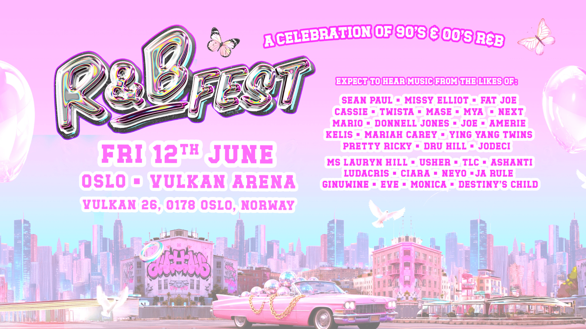 R&B Fest Group Is Coming To Oslo!