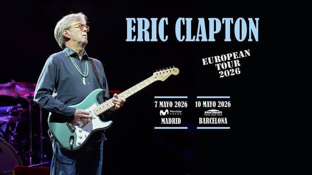 ERIC CLAPTON - EUROPEAN TOUR 2026