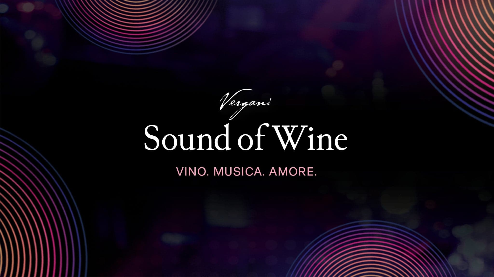 Vergani Sound of Wine
