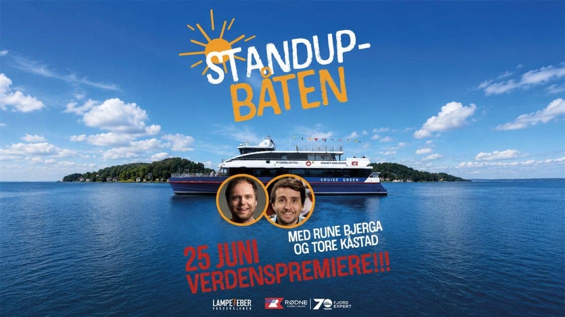 Standup-båten med Rune Bjerga og Tore Kåstad