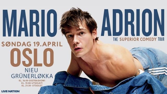 Mario Adrion The Superior Comedy Tour