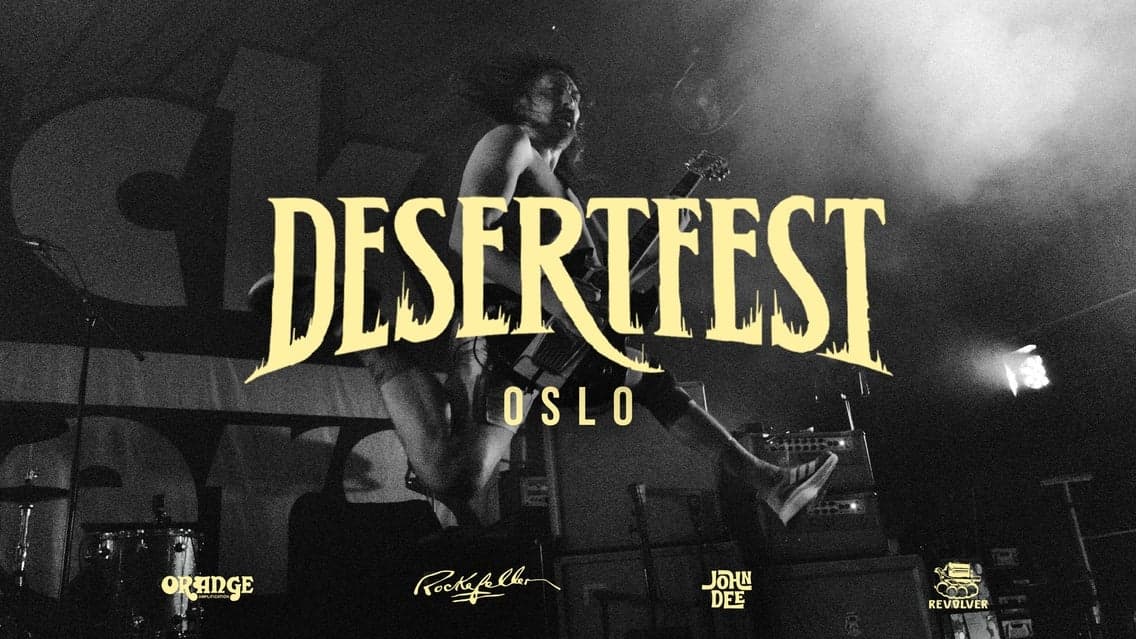 Desertfest Oslo 2026 - Festivalpass 8.-9.mai