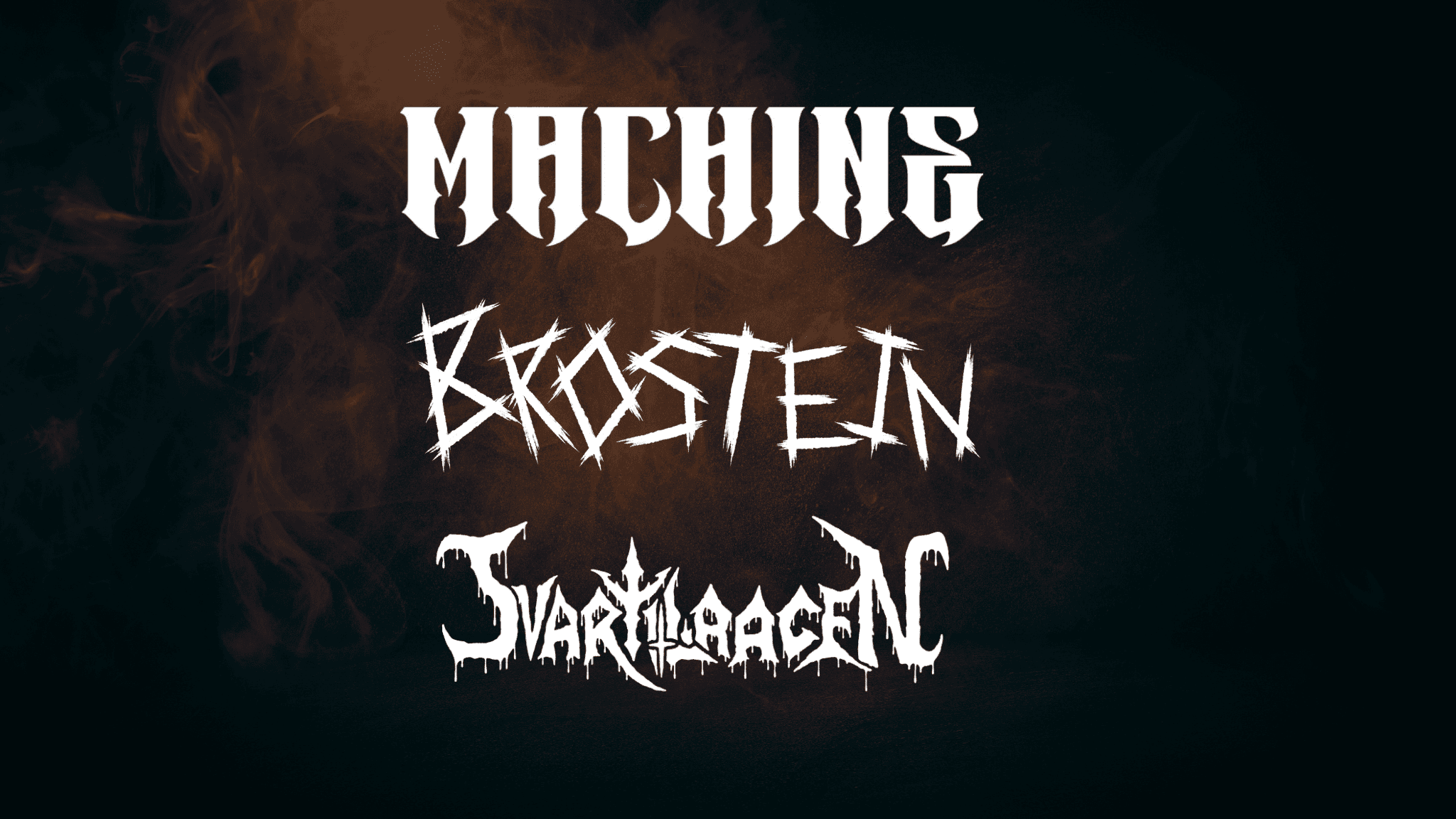 Machine + Brostein + Svartilaagen