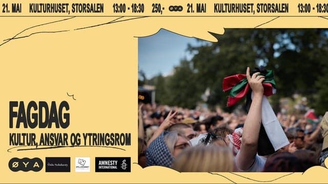 Øyafestivalen: Fagdag