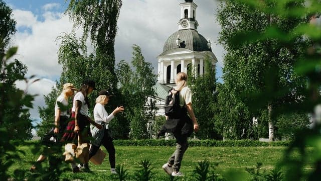 Stadsvandring i Skellefteå på svenska