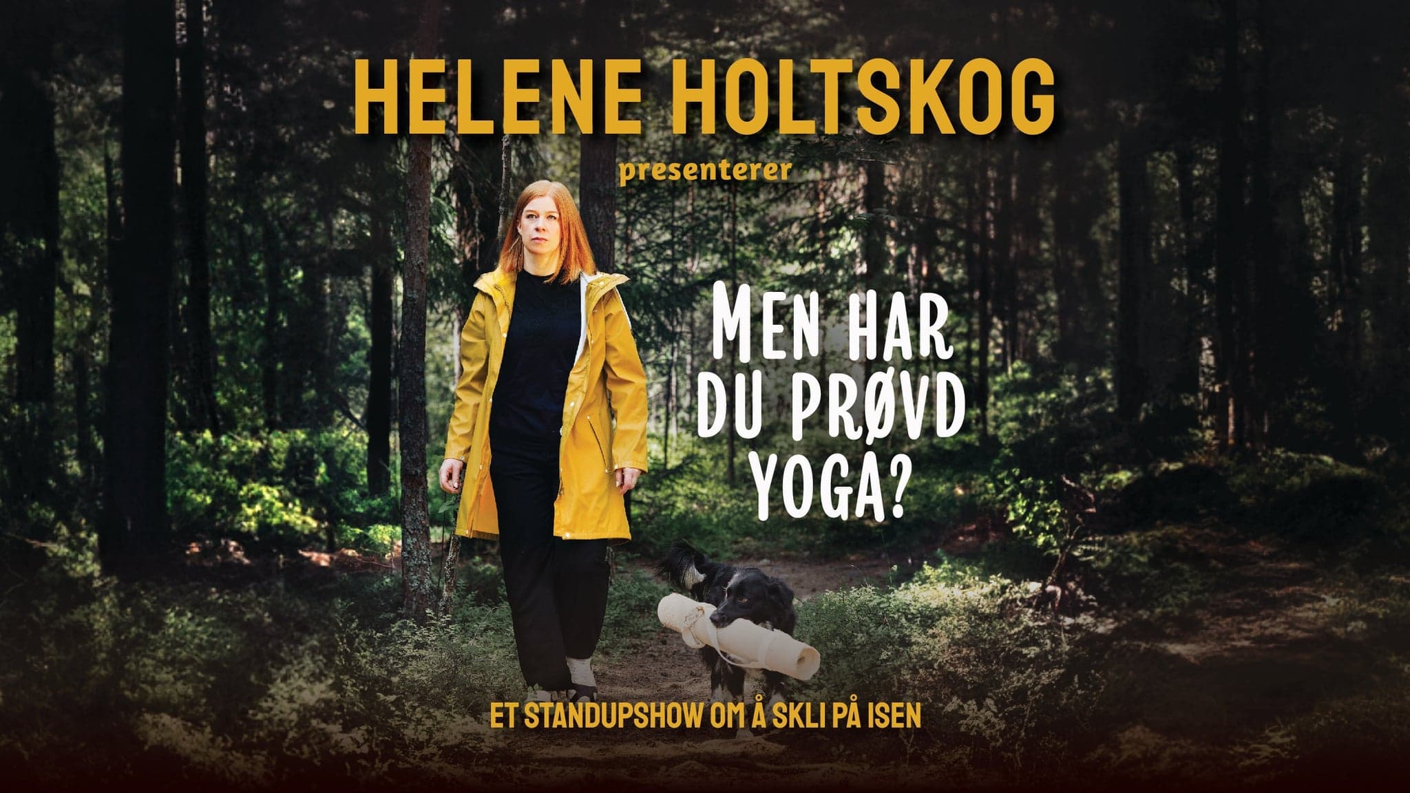 "Men har du prøvd yoga?"- et standupshow om å skli på isen