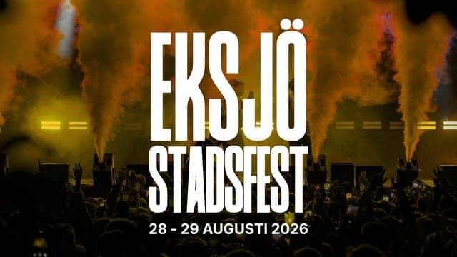 Eksjö Stadsfest 28-29 augusti 2026