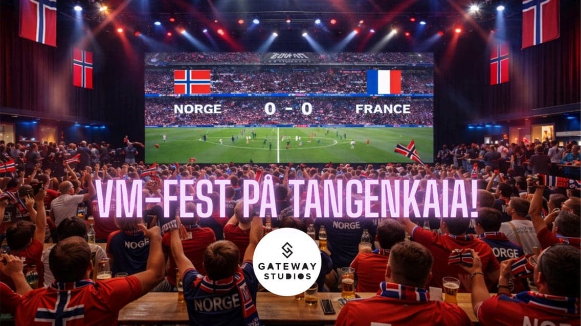 VM-fest på Tangenkaia i Drammen - AVLYST!