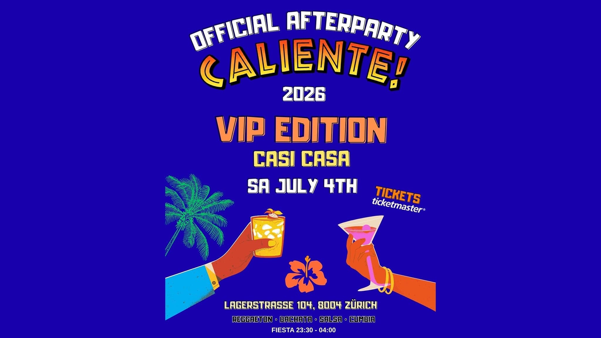 Official VIP Afterparty | Caliente! Latin Music Festival 26 | Saturday