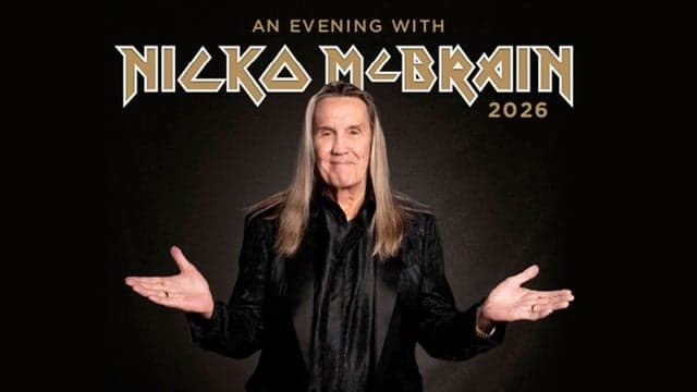 An evening With Nicko Mcbrain