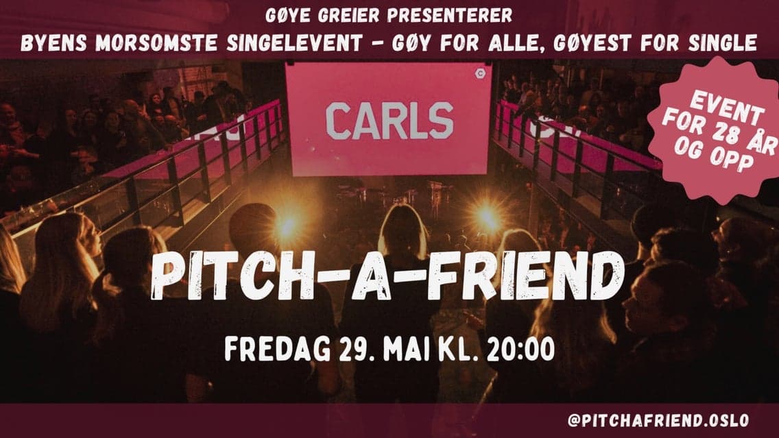 Pitch-A-Friend 28+ år