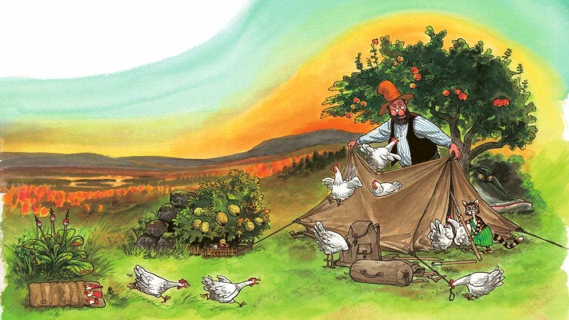 Pettson tältar