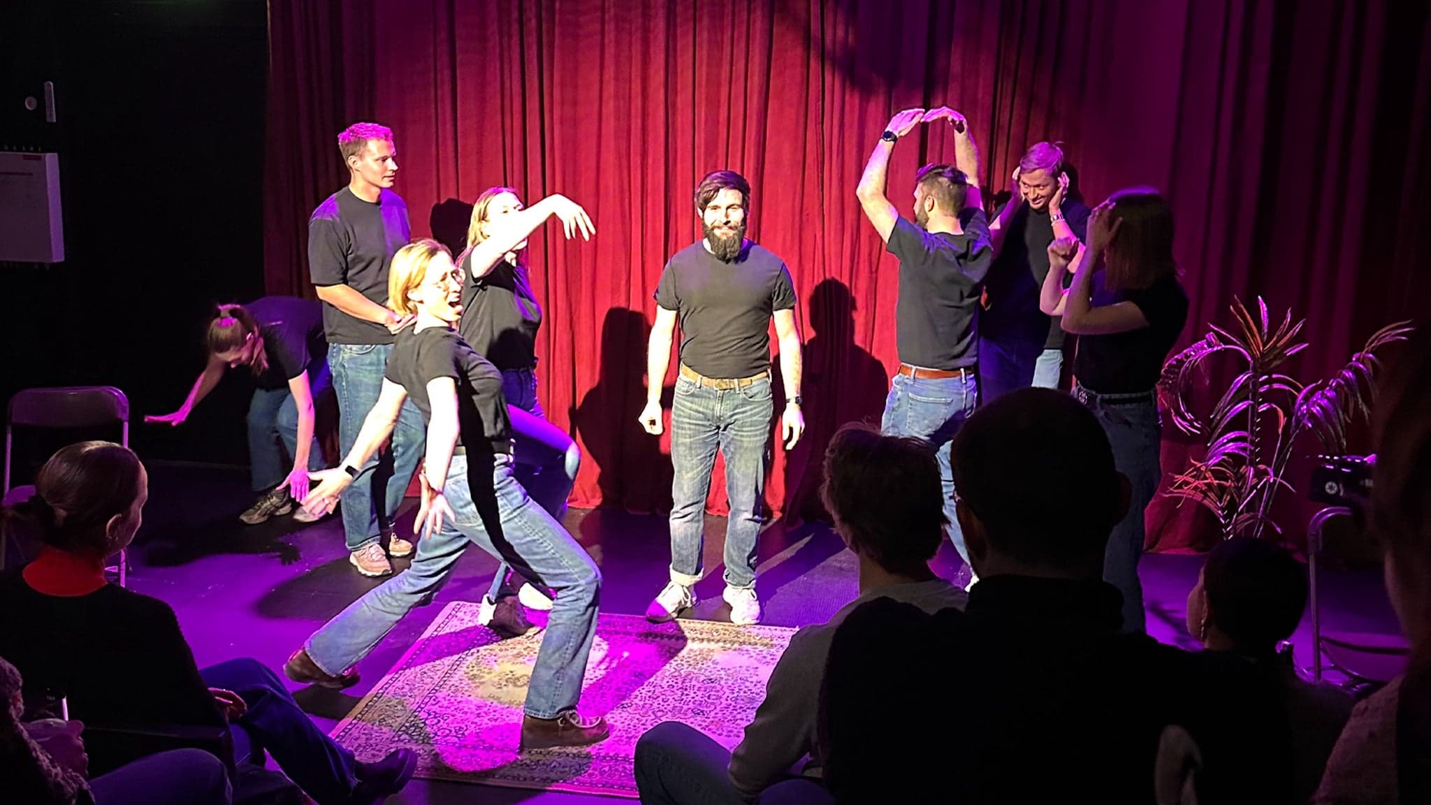 Improshow med Sirkel Impro og Normal Underholdning