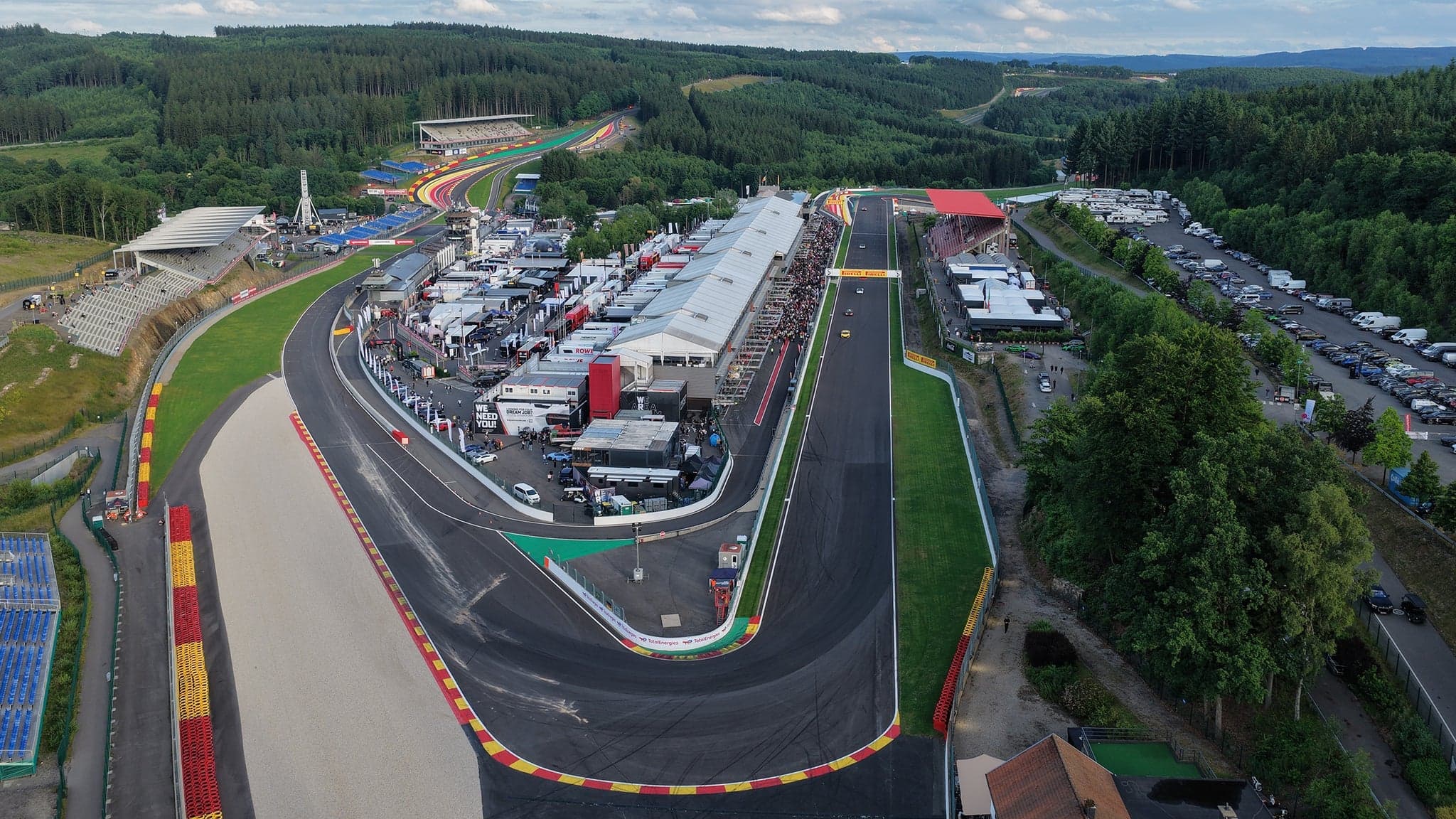 CrowdStrike 24 Hours of Spa - Helicopter Tour