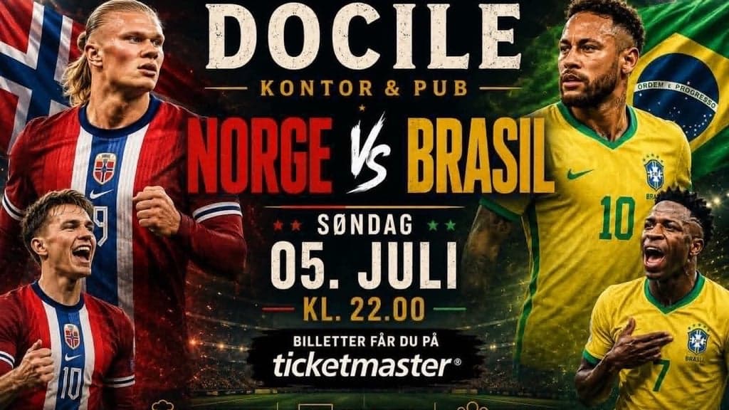 Brasil vs Norge