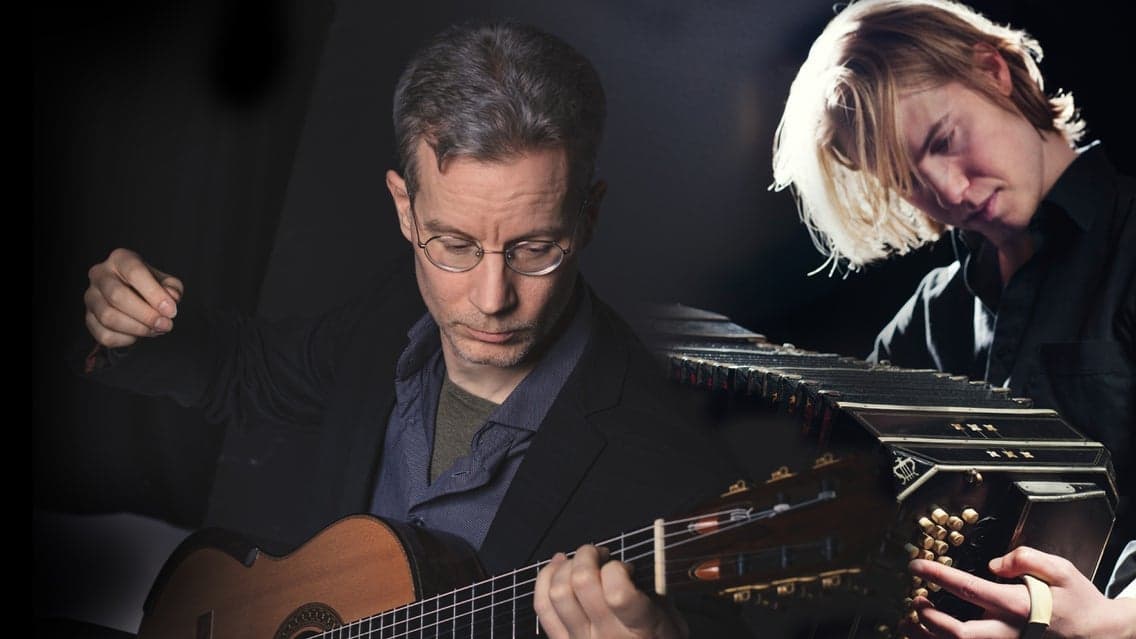 Hommage à Piazzolla Bandoneon möter stråkensemble och gitarr!
